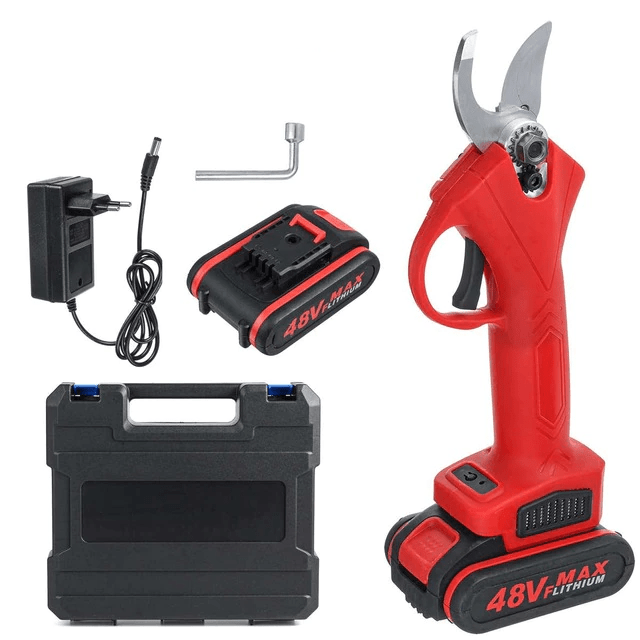 Bezprzewodowe Nożyce do Przycinania - Ergonomiczny Kształt z Tungstenowym Ostrzem i Cichą Pracą