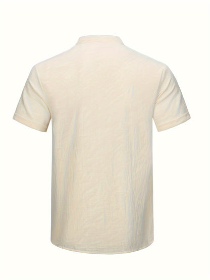 LEON | Męska koszula z elegancką stójką