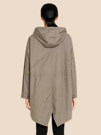 Eleanor | Klasyczny elegancki płaszcz trench dla kobiet