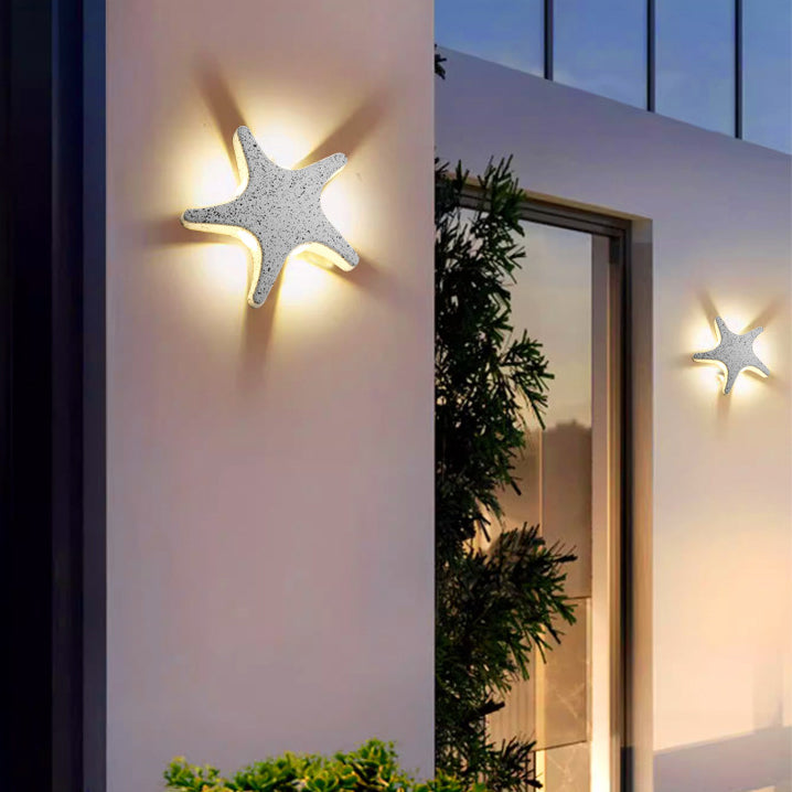 LumiStar - Wodoodporna Lampa LED na Ścianę z Eleganckim Aluminiowym Wykończeniem do Zewnętrznych Przestrzeni