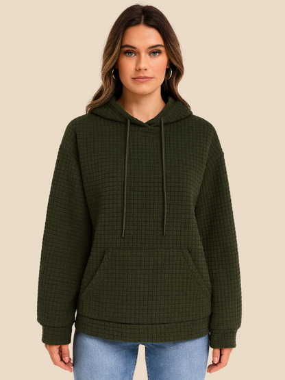 Delilah | Kobiecy sweter z kapturem i regulowanym sznurkiem