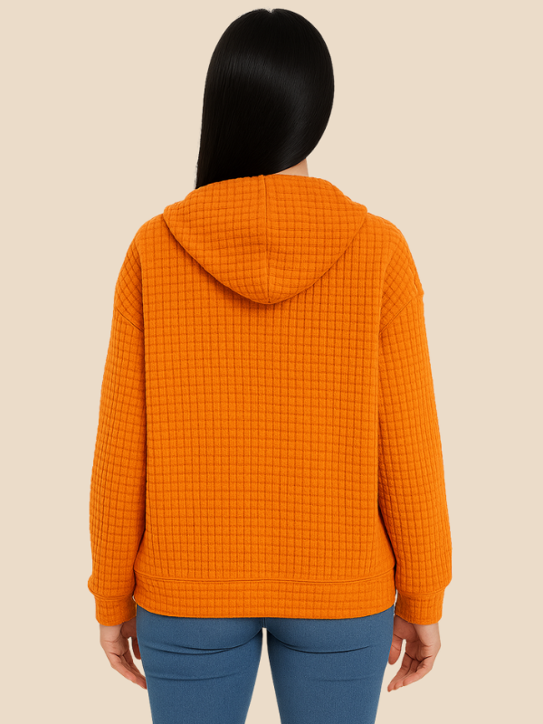 Delilah | Kobiecy sweter z kapturem i regulowanym sznurkiem