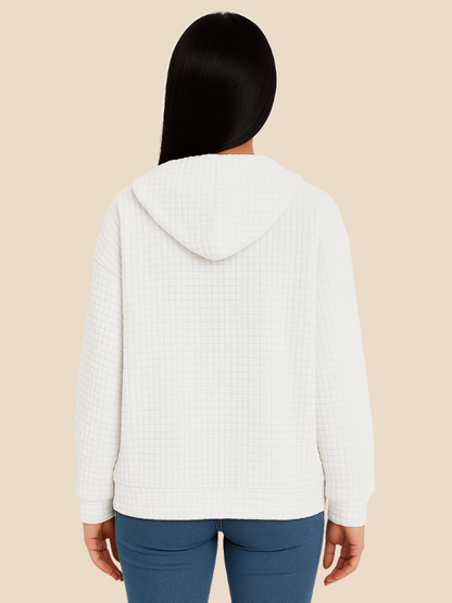 Delilah | Kobiecy sweter z kapturem i regulowanym sznurkiem