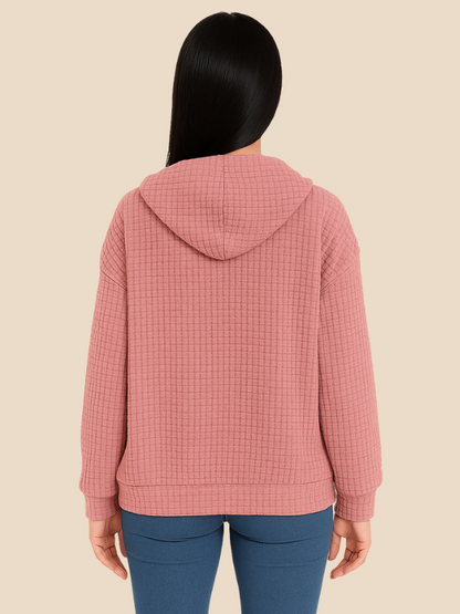 Delilah | Kobiecy sweter z kapturem i regulowanym sznurkiem