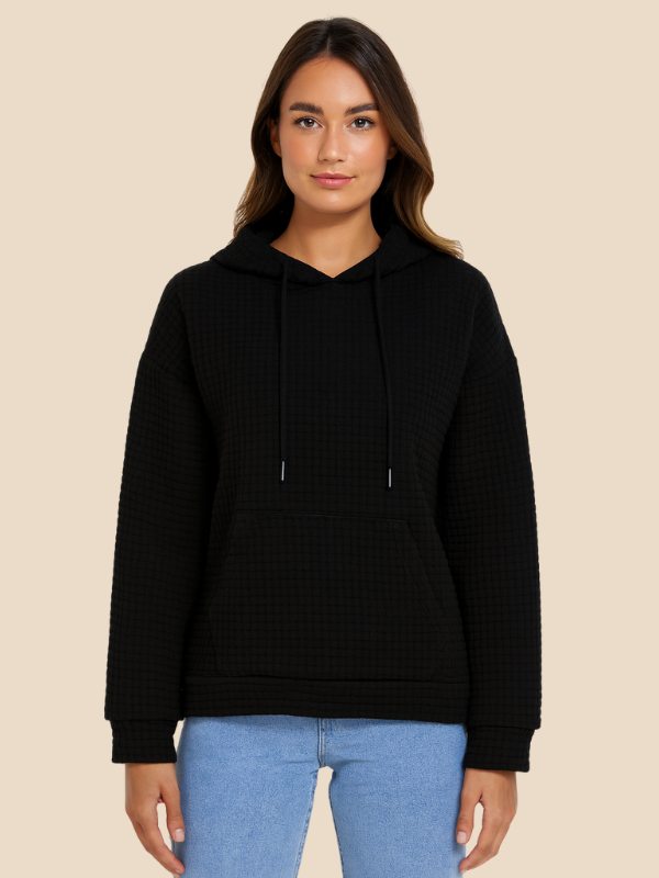 Delilah | Kobiecy sweter z kapturem i regulowanym sznurkiem