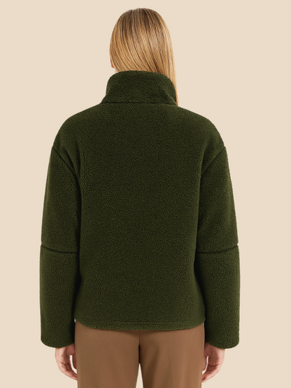 Imogen | Kobieca Kurtka Sherpa Przeładowana na Specjalne Okazje