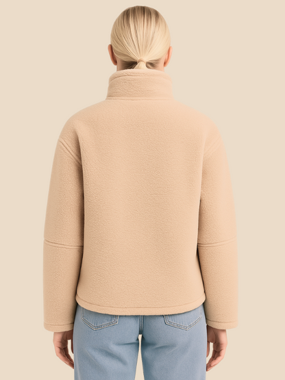 Imogen | Kobieca Kurtka Sherpa Przeładowana na Specjalne Okazje