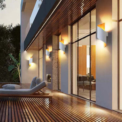 Nowoczesna lampa ścienna LED w kształcie spirali - TwistLight