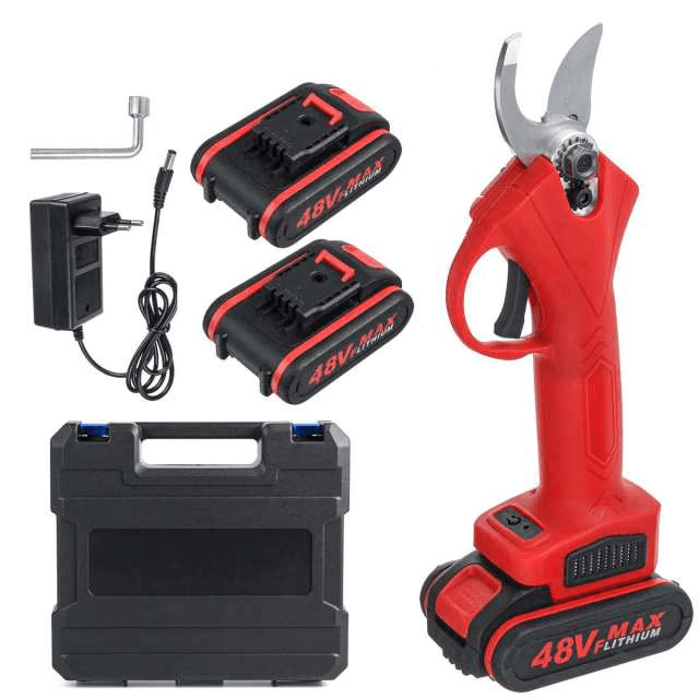 Bezprzewodowe Nożyce do Przycinania - Ergonomiczny Kształt z Tungstenowym Ostrzem i Cichą Pracą