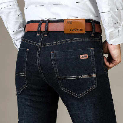 Premium Denim Classic Slim Fit Jeans | Comfort & Style