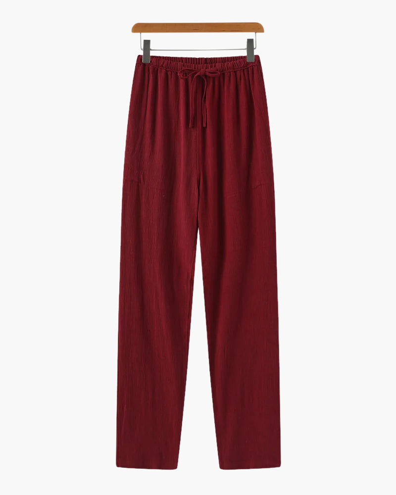 Marrakech - Slim Fit Linen Pants
