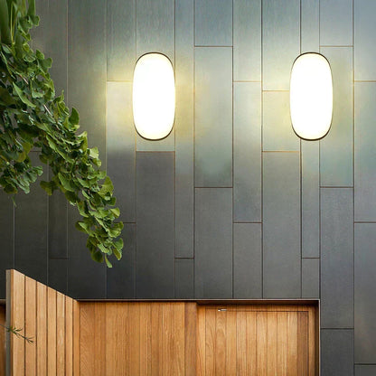 Astyra - Nowoczesna Czarna Wodoodporna Lampa LED Zewnętrzna IP65