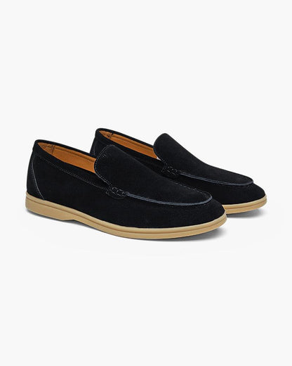 Old Money Luxe Suede Loafers