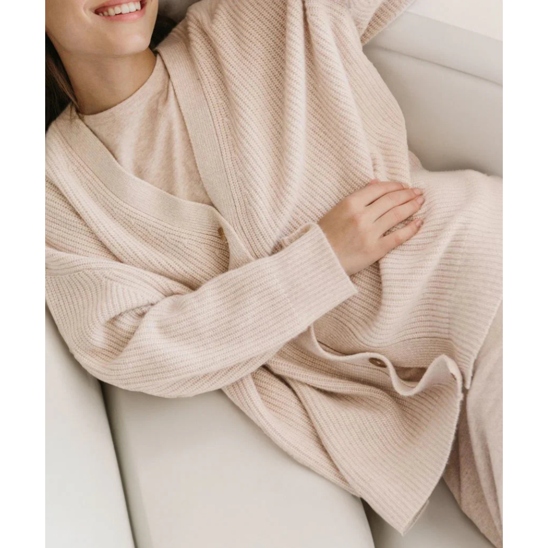 Araceli | Damski Długi Kardigan | Przytulny i Ciepły