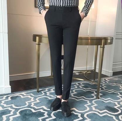 Liam | Stylowe męskie lniane spodnie