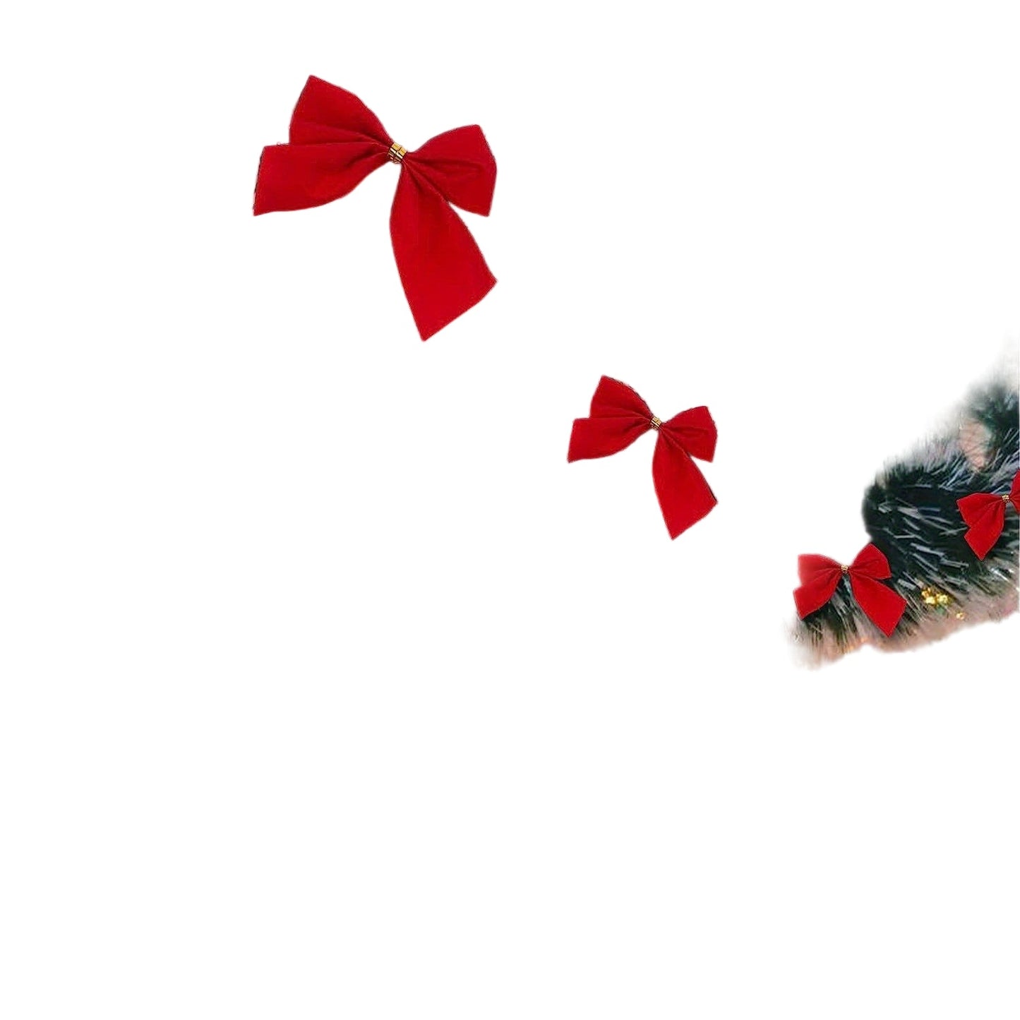 Zestaw 2 Girland LED Świątecznych na Baterie