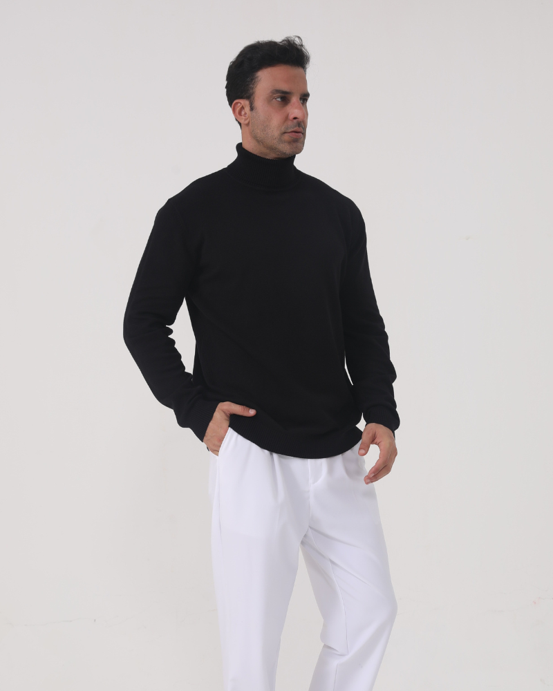 Merino Wool Golf Sweater Gstaad