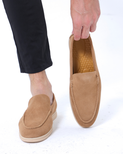 Old Money Luxe Suede Loafers