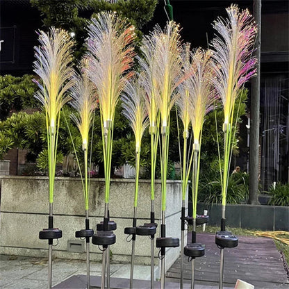 NatureLume - Kolorowa Lampa Solarowa do Ogrodu - Nastrojowa i Wytrzymała na Wszystkie Warunki Atmosferyczne