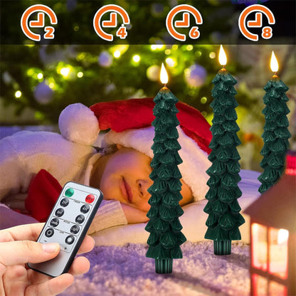 GlowTree – LED Decorative Candles for Christmas Tree with Timer Function