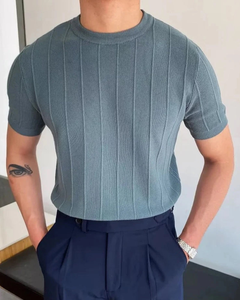 Ribbed Cannes T-Shirt