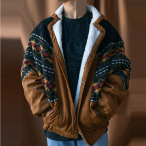 Męska zimowa kurtka | Klasyczny, ciepły styl