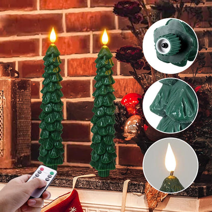 GlowTree – LED Decorative Candles for Christmas Tree with Timer Function