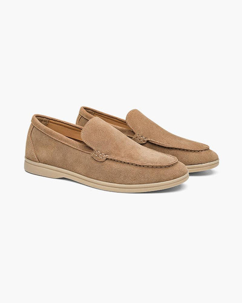 Old Money Luxe Suede Loafers