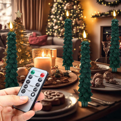 GlowTree – LED Decorative Candles for Christmas Tree with Timer Function