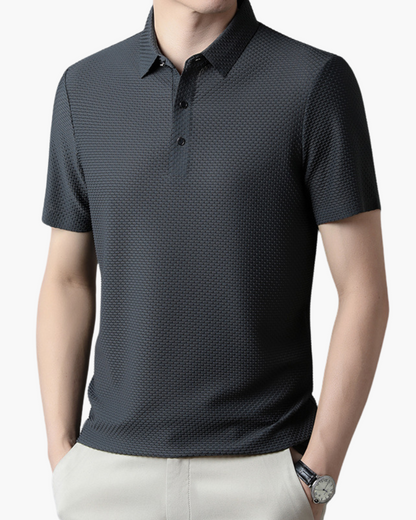 Prestigio Silk Polo Shirt (Wrinkle-Resistant)