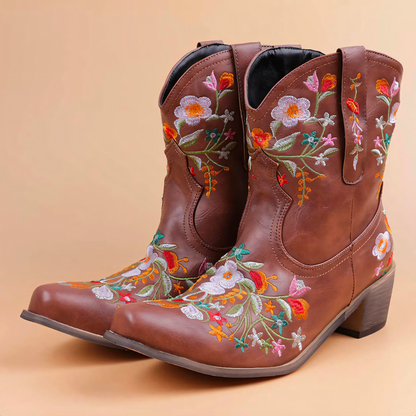 Noor | Retro Western Cowboy Boots
