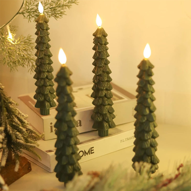 GlowTree – LED Decorative Candles for Christmas Tree with Timer Function