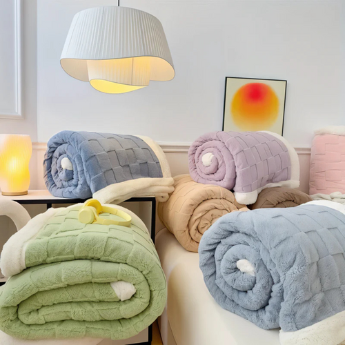 Stylowy Koc z Mikropolaru na Chłodne Wieczory