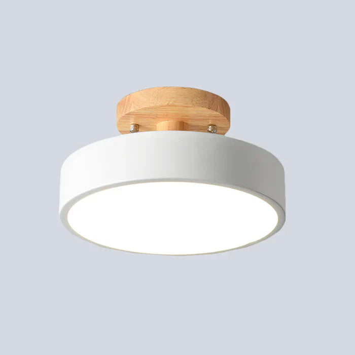 NordWood LED Sufitowa Lampa w Stylu Skandynawskim