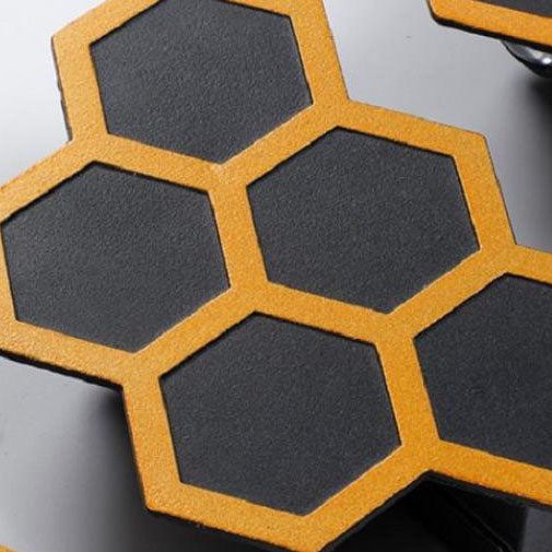 LumaHive - Kreatywna lampa ścienna LED w kształcie plastra miodu do oświetlenia zewnętrznego