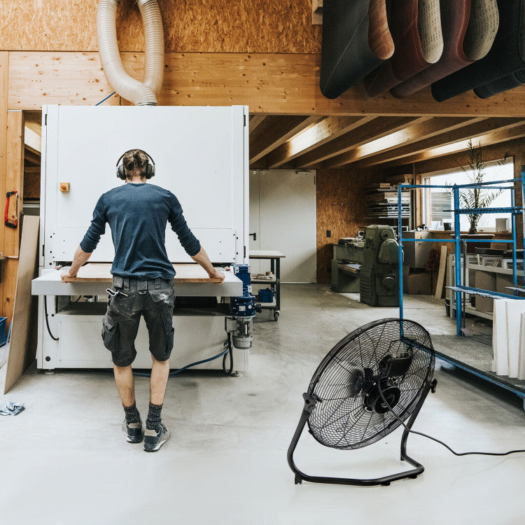 Podłogowy Wentylator Wysokiej Prędkości – Wytrzymałość i Moc Nawiewu