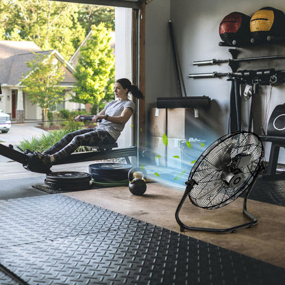 Podłogowy Wentylator Wysokiej Prędkości – Wytrzymałość i Moc Nawiewu