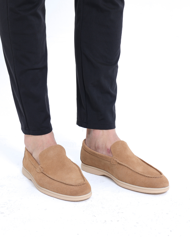 Old Money Luxe Suede Loafers