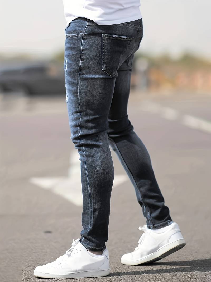 WALOX | Męskie Slim Fit Jeansy