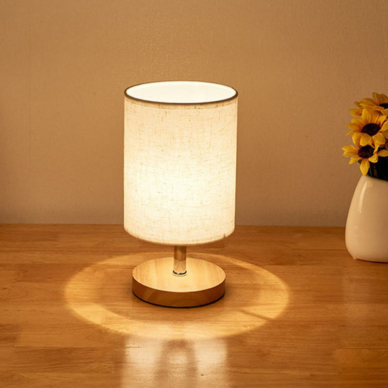 Elegancka Minimalistyczna Lampa Stołowa – LinenWood