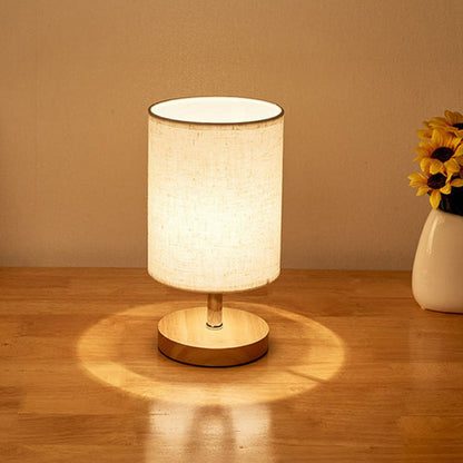 Elegancka Minimalistyczna Lampa Stołowa – LinenWood