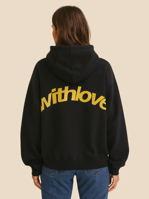 Bella | Oversized Damska Bluza z Kapturem w Stylu Streetwear