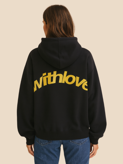 Bella | Oversized Damska Bluza z Kapturem w Stylu Streetwear