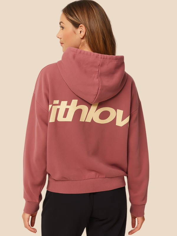 Bella | Oversized Damska Bluza z Kapturem w Stylu Streetwear