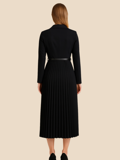 Alexis | Women's Blazer Dress with Pleats