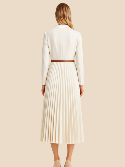 Alexis | Women's Blazer Dress with Pleats