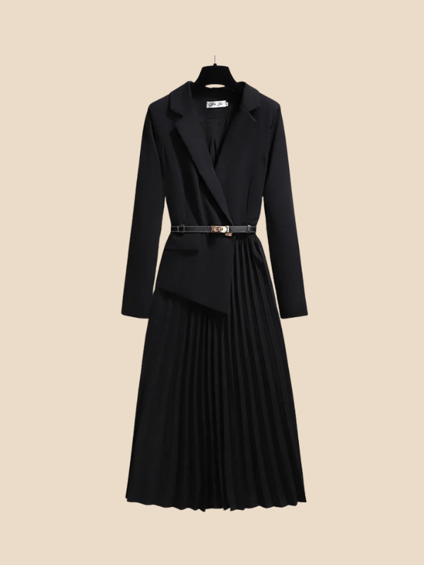 Alexis | Women's Blazer Dress with Pleats