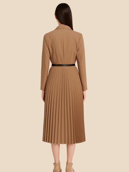 Alexis | Women's Blazer Dress with Pleats