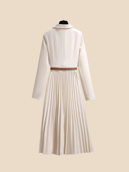 Alexis | Women's Blazer Dress with Pleats