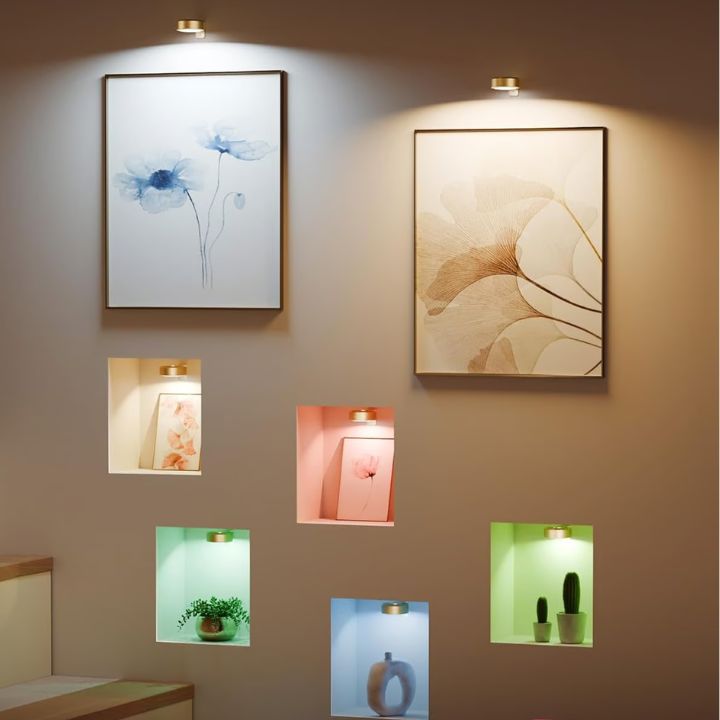 Magnetyczne LED oświetlenie do obrazów